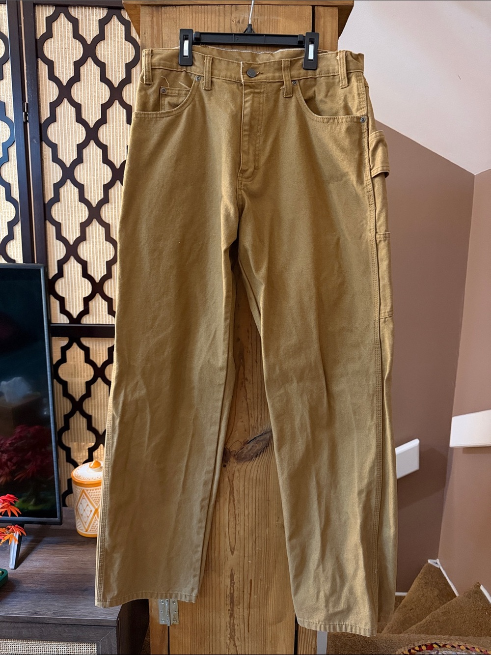 Dickies Men's Utility Pants in Tan/Brown